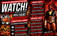Anniversary Armageddon PPV 2026